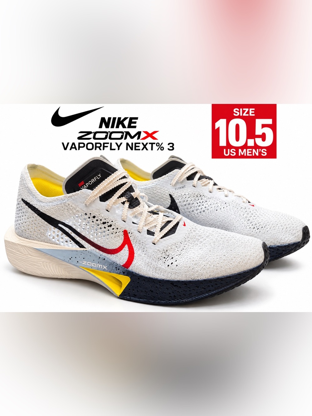 Nike ZoomX Vaporfly NEXT% 3 – Men’s Size 10.5 – New Without Box